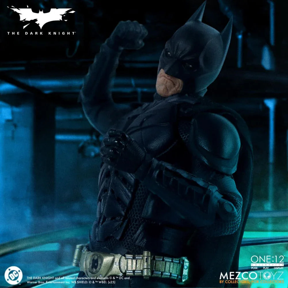 The Dark Knight Action Figur 1/12 Batman 17 cm Mezco Toys