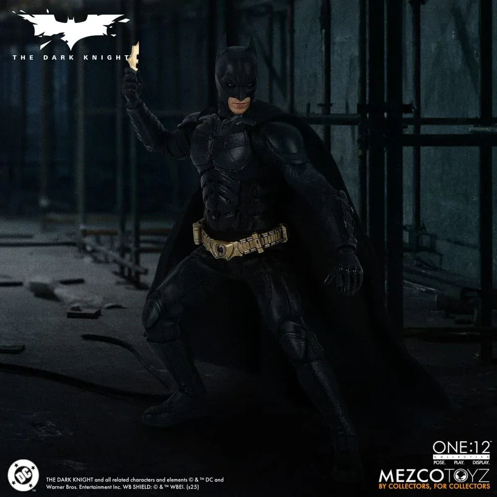 The Dark Knight Action Figur 1/12 Batman 17 cm Mezco Toys