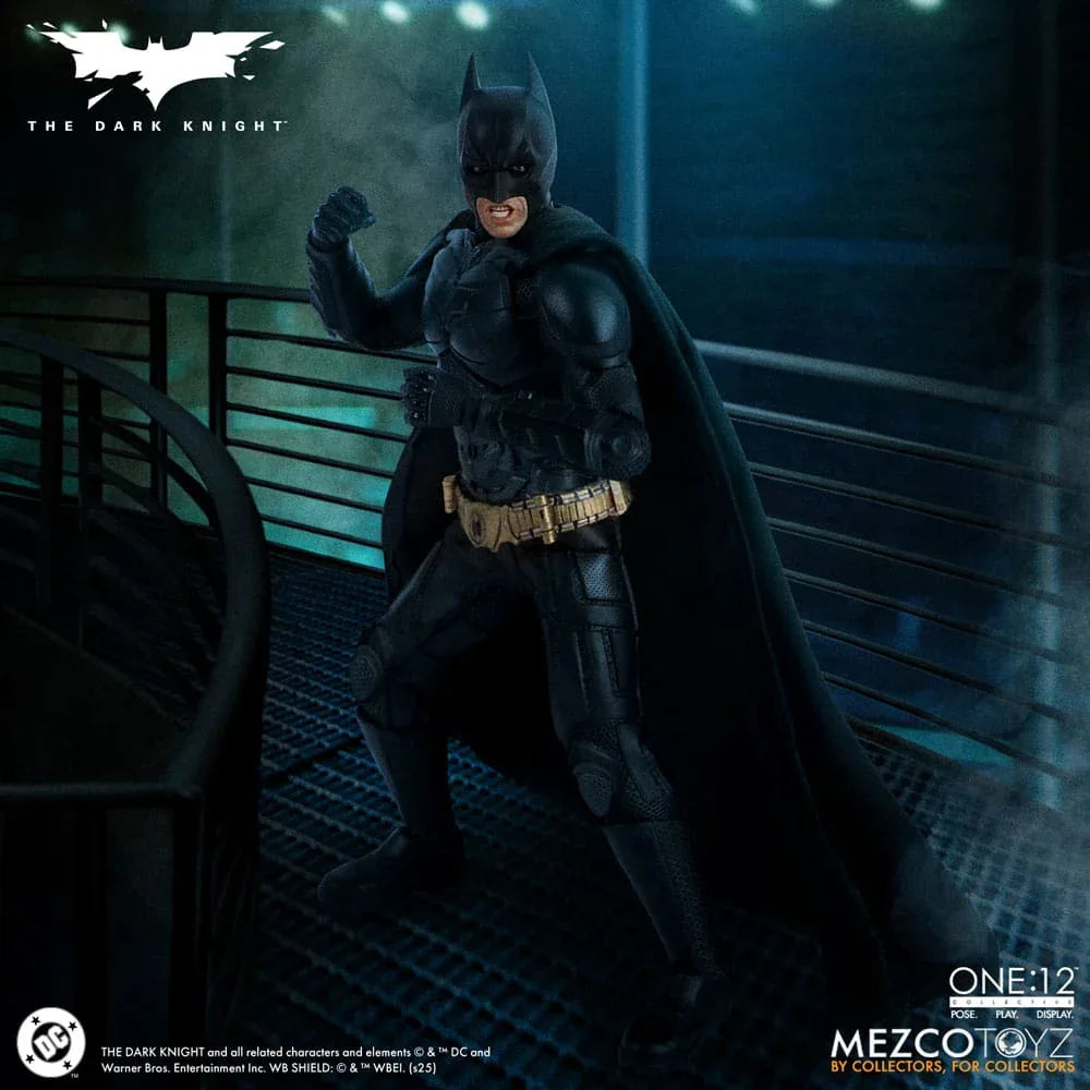 The Dark Knight Action Figur 1/12 Batman 17 cm Mezco Toys