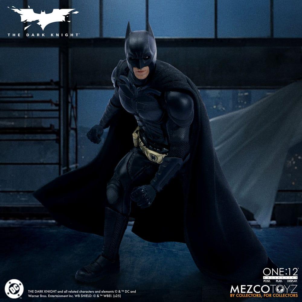 The Dark Knight Action Figur 1/12 Batman 17 cm Mezco Toys