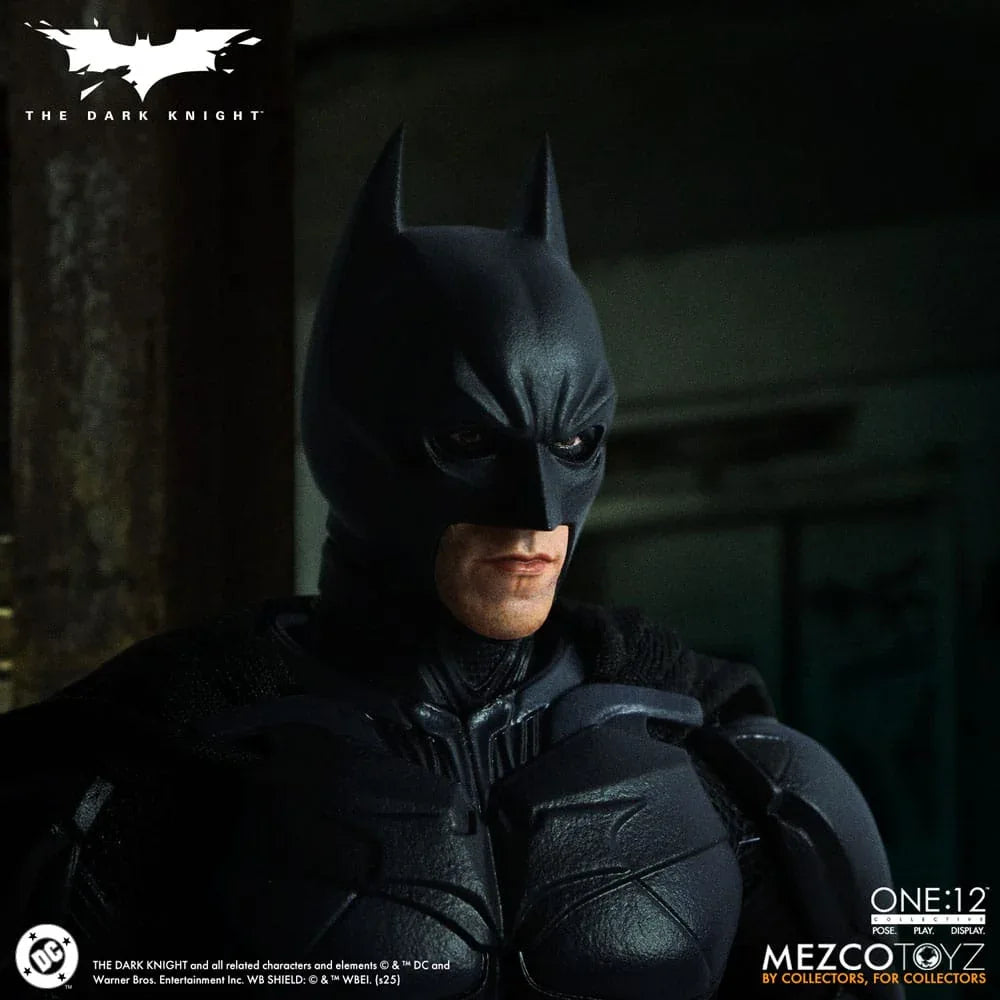 The Dark Knight Action Figur 1/12 Batman 17 cm Mezco Toys