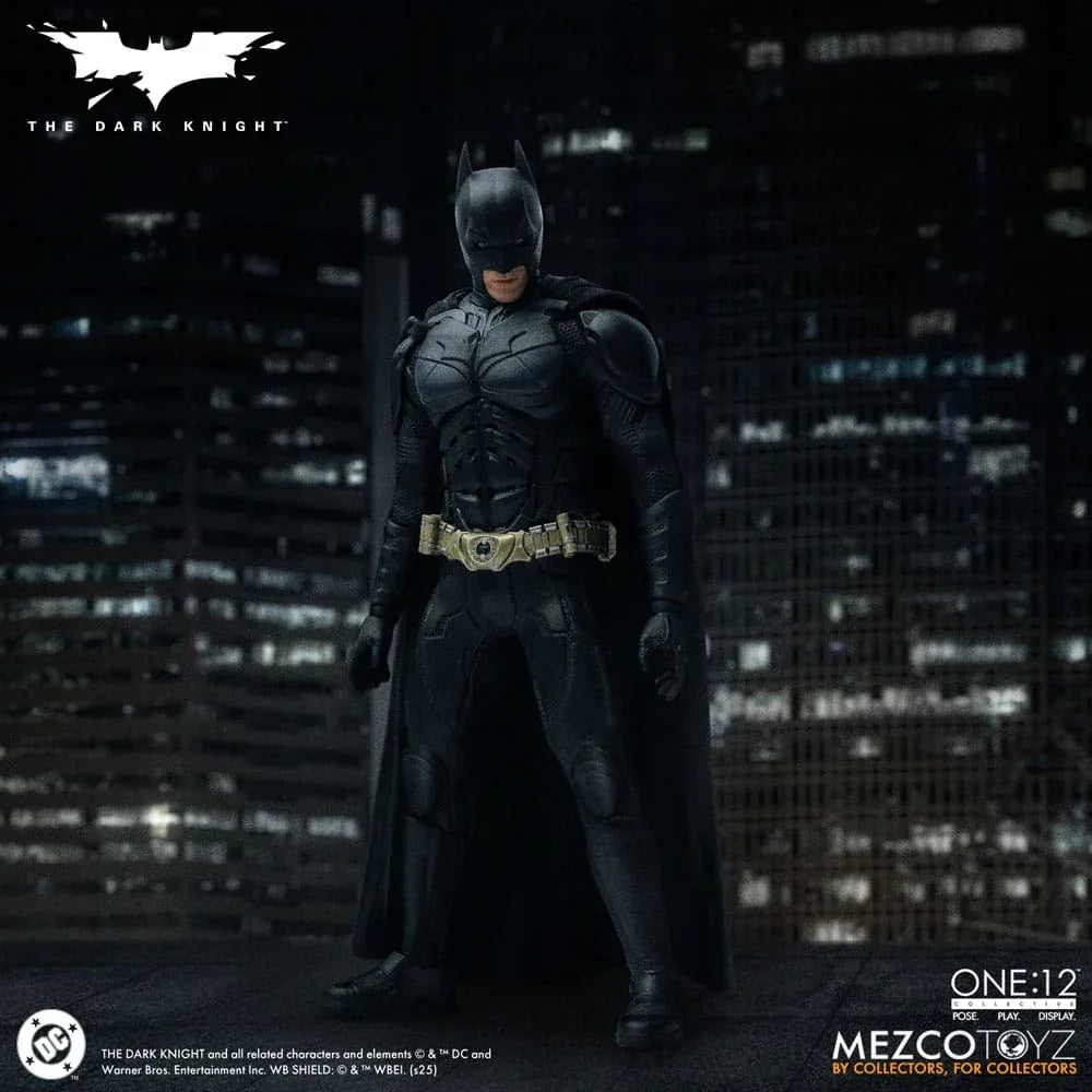 The Dark Knight Action Figur 1/12 Batman 17 cm Mezco Toys