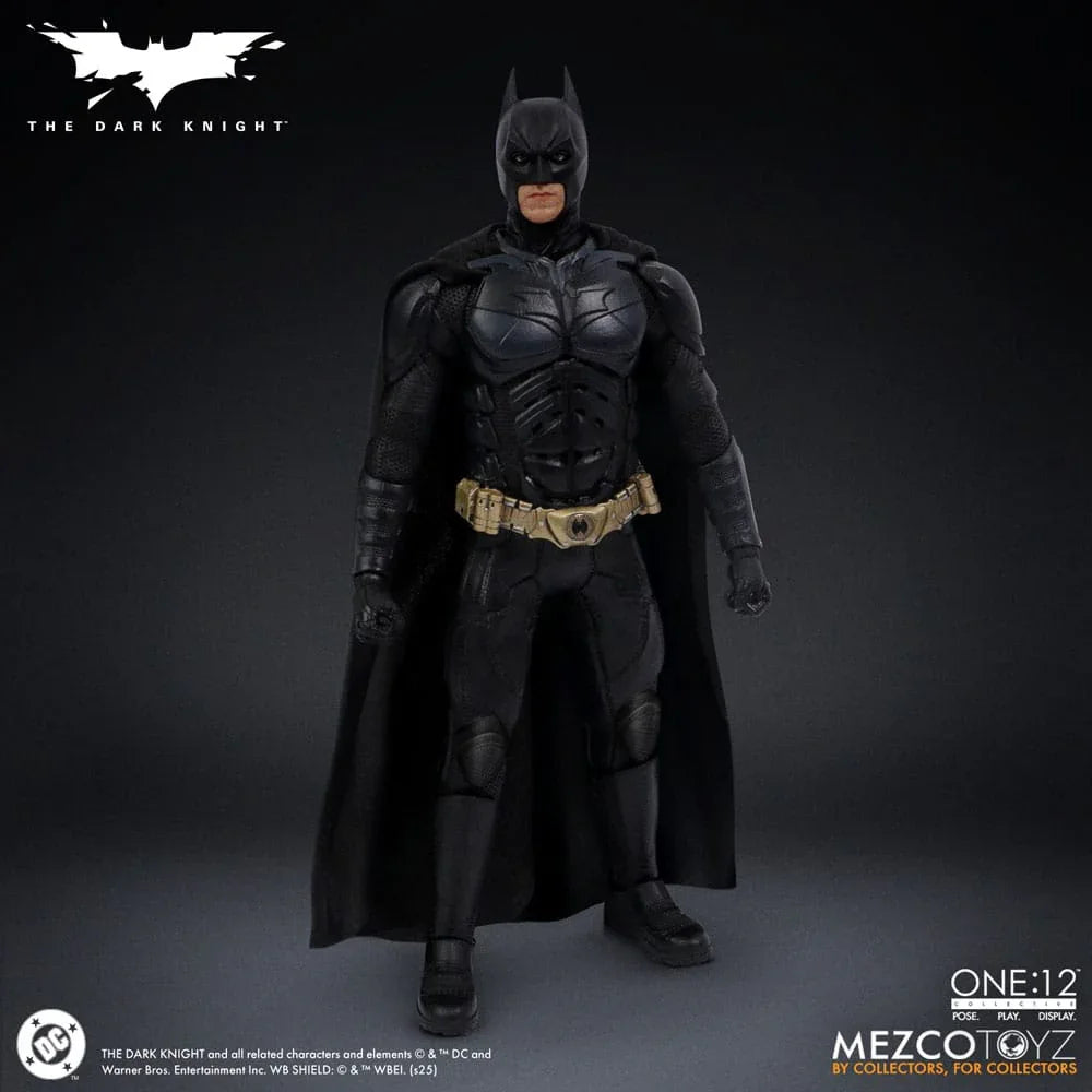 The Dark Knight Action Figur 1/12 Batman 17 cm Mezco Toys