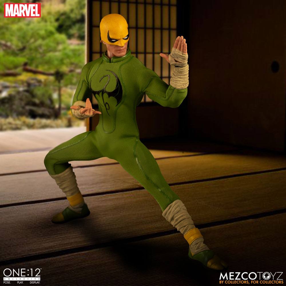 Marvel Comics One:12 Collective Action Figure 1/12 Iron Fist 17 cm