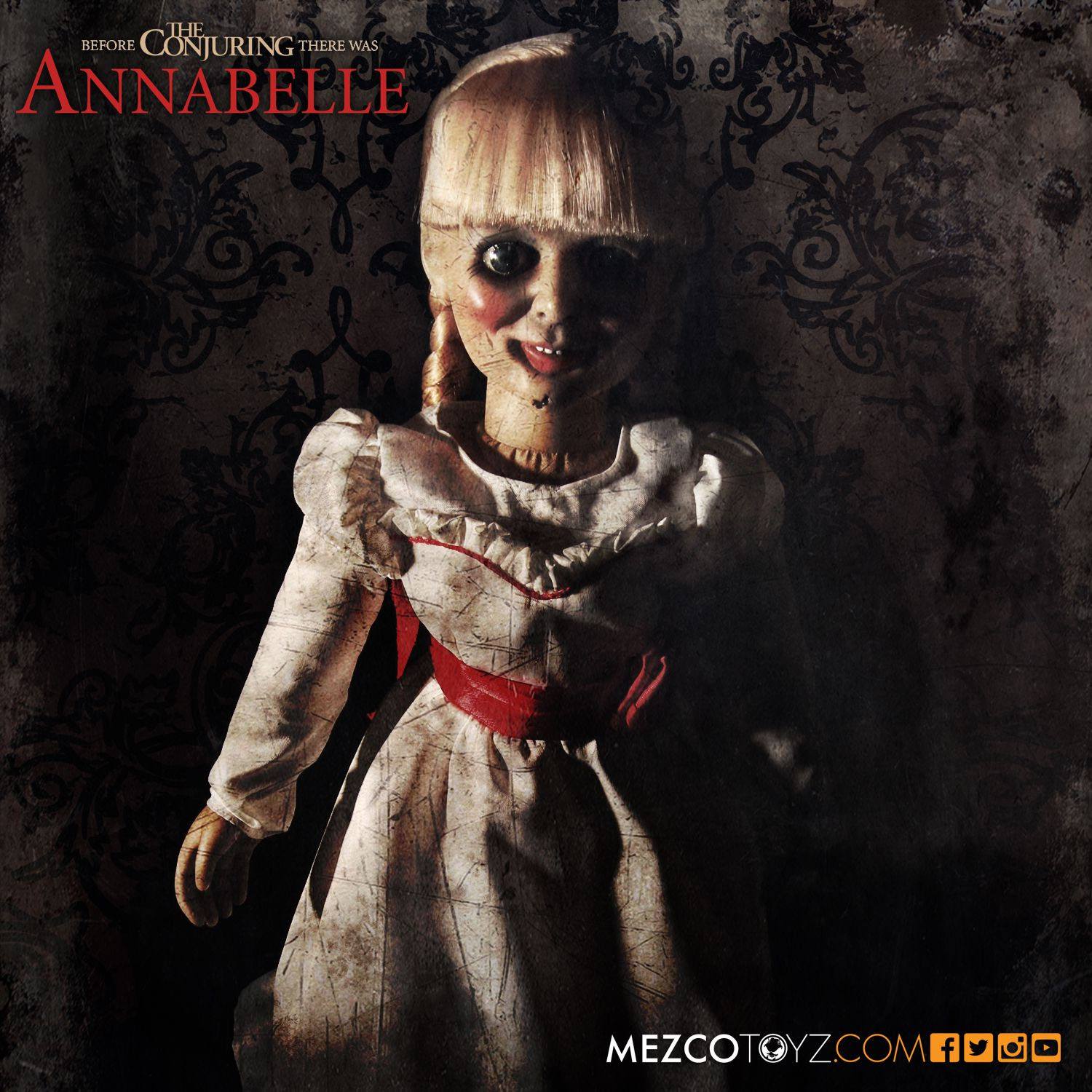 The Conjuring Skalenlig Rekvisitareplika Annabelle Docka 46 cm
