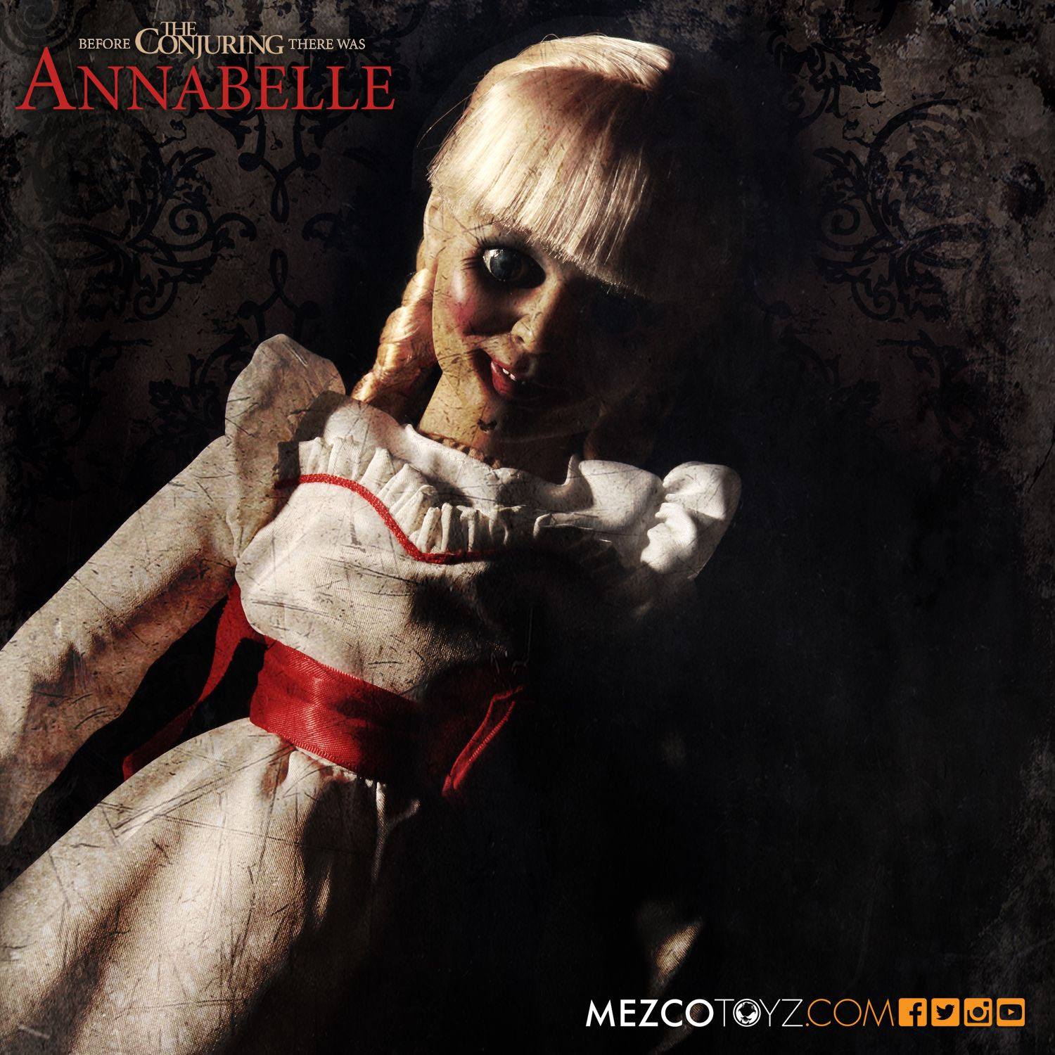The Conjuring Skalenlig Rekvisitareplika Annabelle Docka 46 cm
