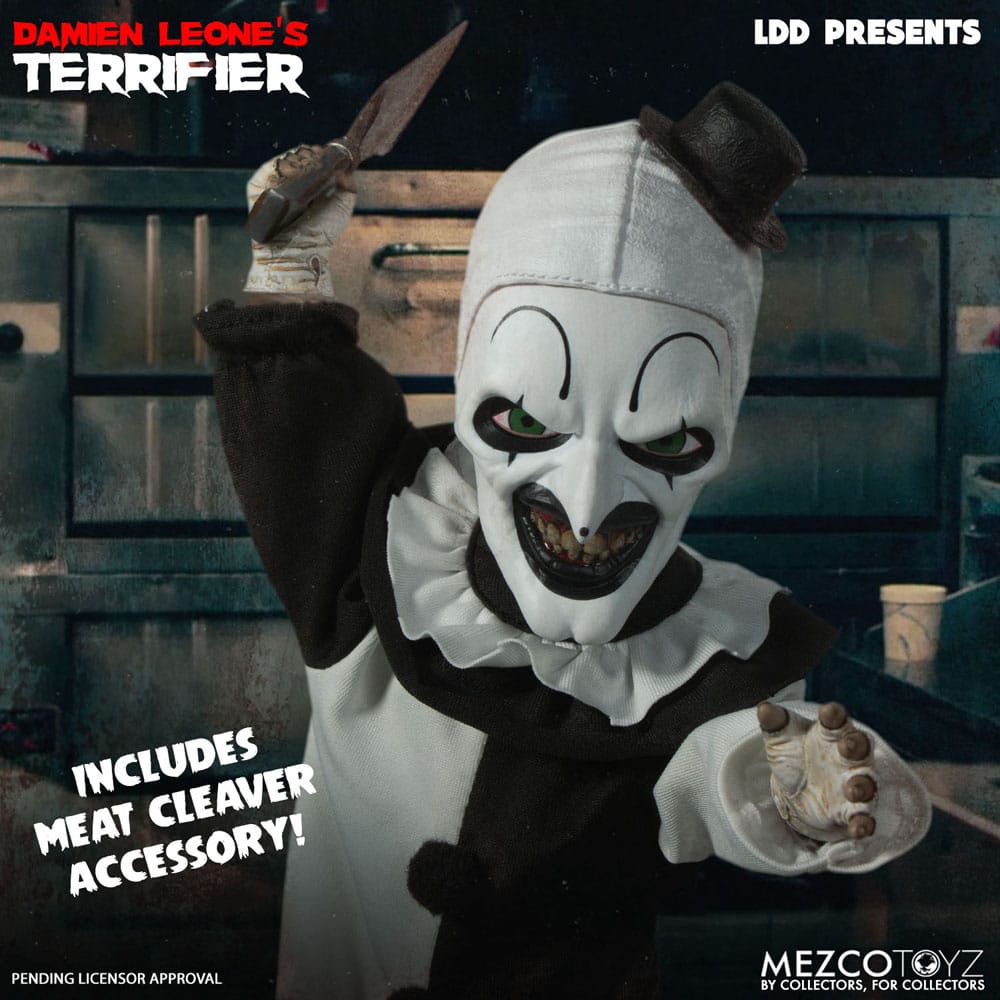 Terrifier LDD Presents Doll Art the Clown 25 cm Mezco Toys