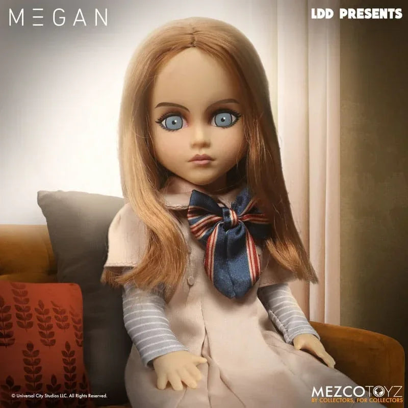The Living Dead Dolls M3GAN 25 cm – Skräckdocka från Sci-Fi Horror Film Mezco Toys