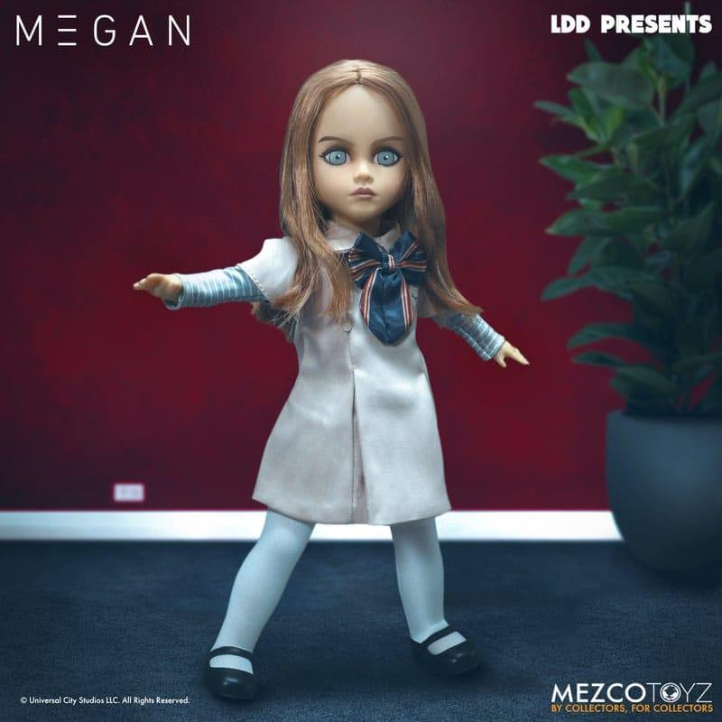 The Living Dead Dolls M3GAN 25 cm – Skräckdocka från Sci-Fi Horror Film Mezco Toys