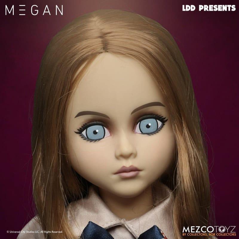 The Living Dead Dolls M3GAN 25 cm – Skräckdocka från Sci-Fi Horror Film Mezco Toys