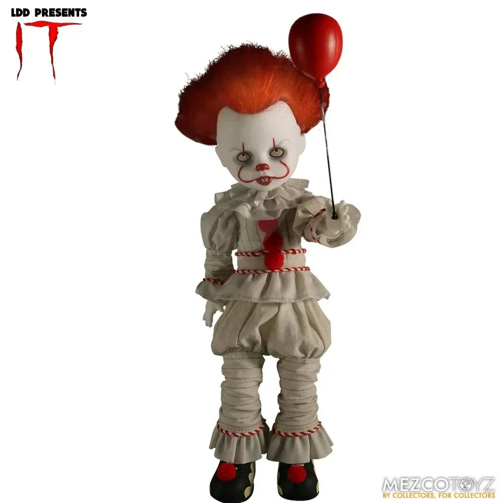 Living Dead Dockor Pennywise 25 cm Mezco Toys