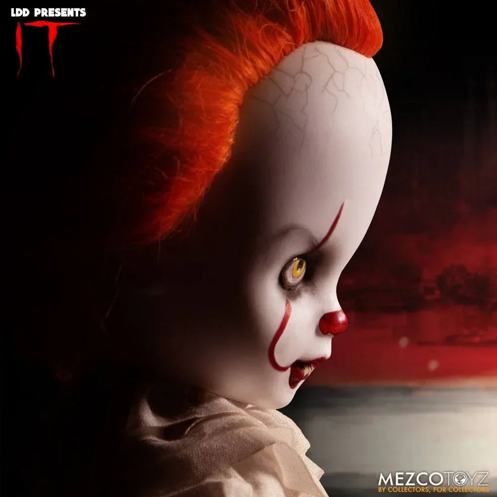 Living Dead Dockor Pennywise 25 cm Mezco Toys