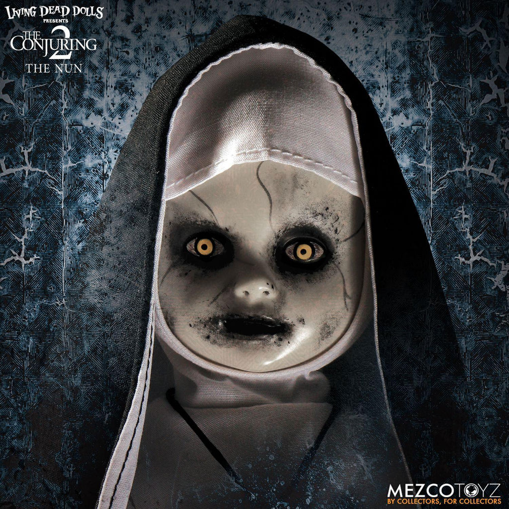 The Conjuring 2 Living Dead Dockor Docka The Nun 25 cm Mezco Toys