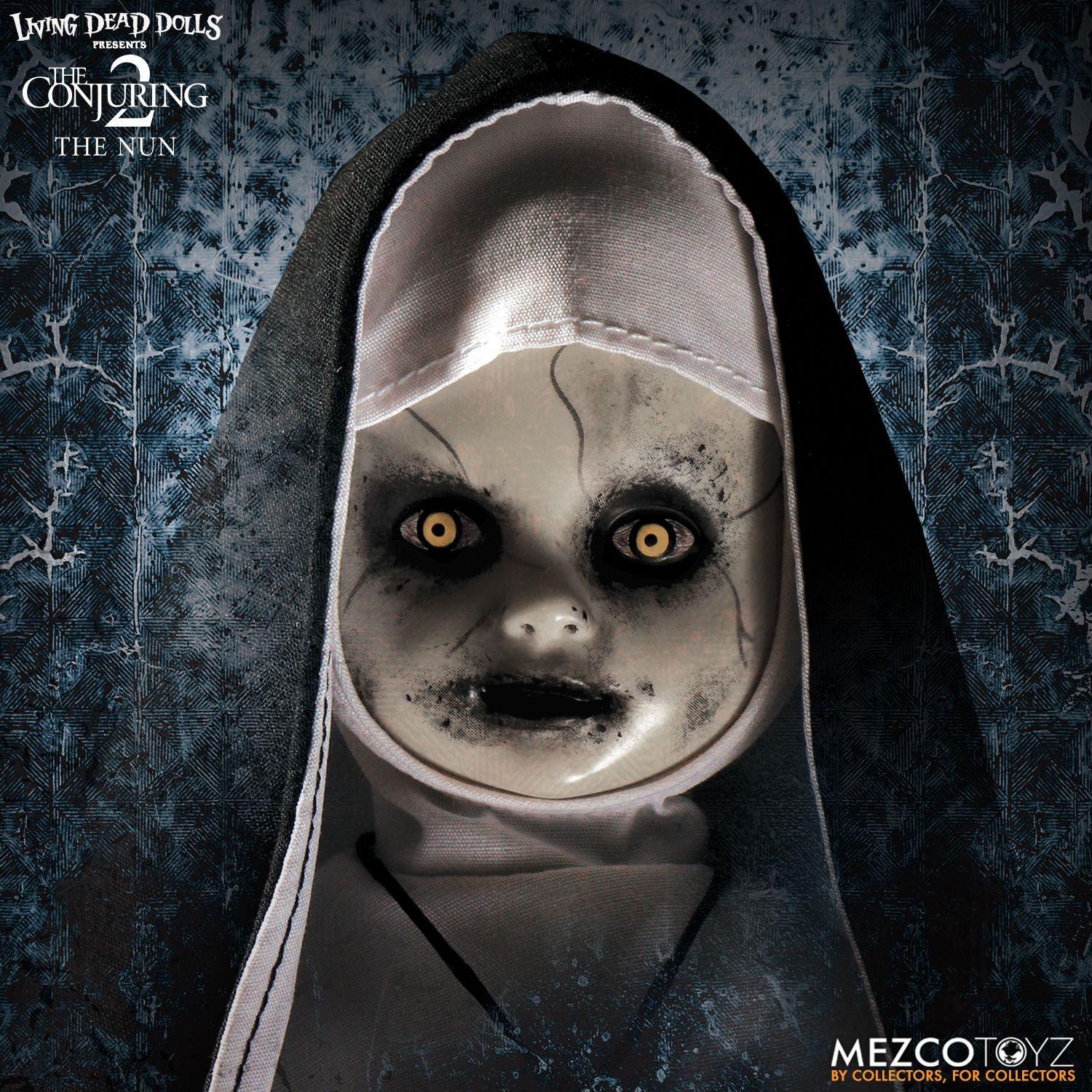 The Conjuring 2 Living Dead Dockor Docka The Nun 25 cm Mezco Toys