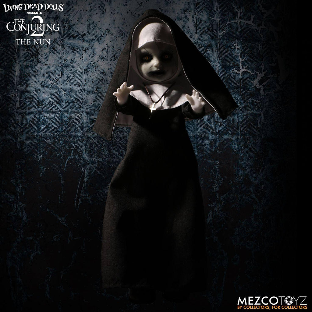 The Conjuring 2 Living Dead Dockor Docka The Nun 25 cm Mezco Toys