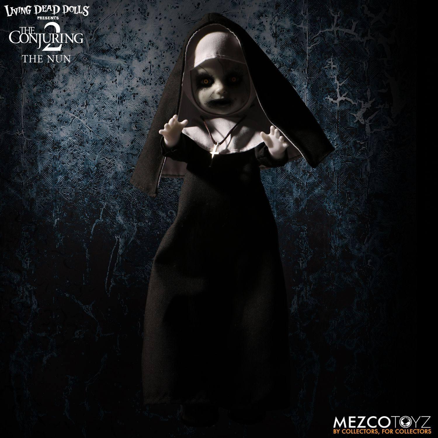 The Conjuring 2 Living Dead Dockor Docka The Nun 25 cm Mezco Toys