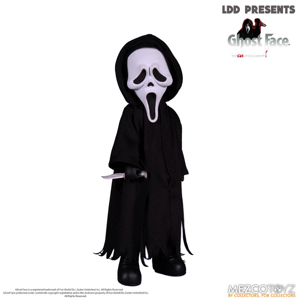 Scream Living Dead Dolls Docka Ghost Face 25 cm Mezco Toys