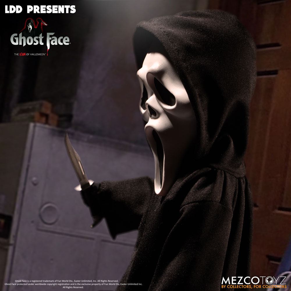 Scream Living Dead Dolls Docka Ghost Face 25 cm Mezco Toys