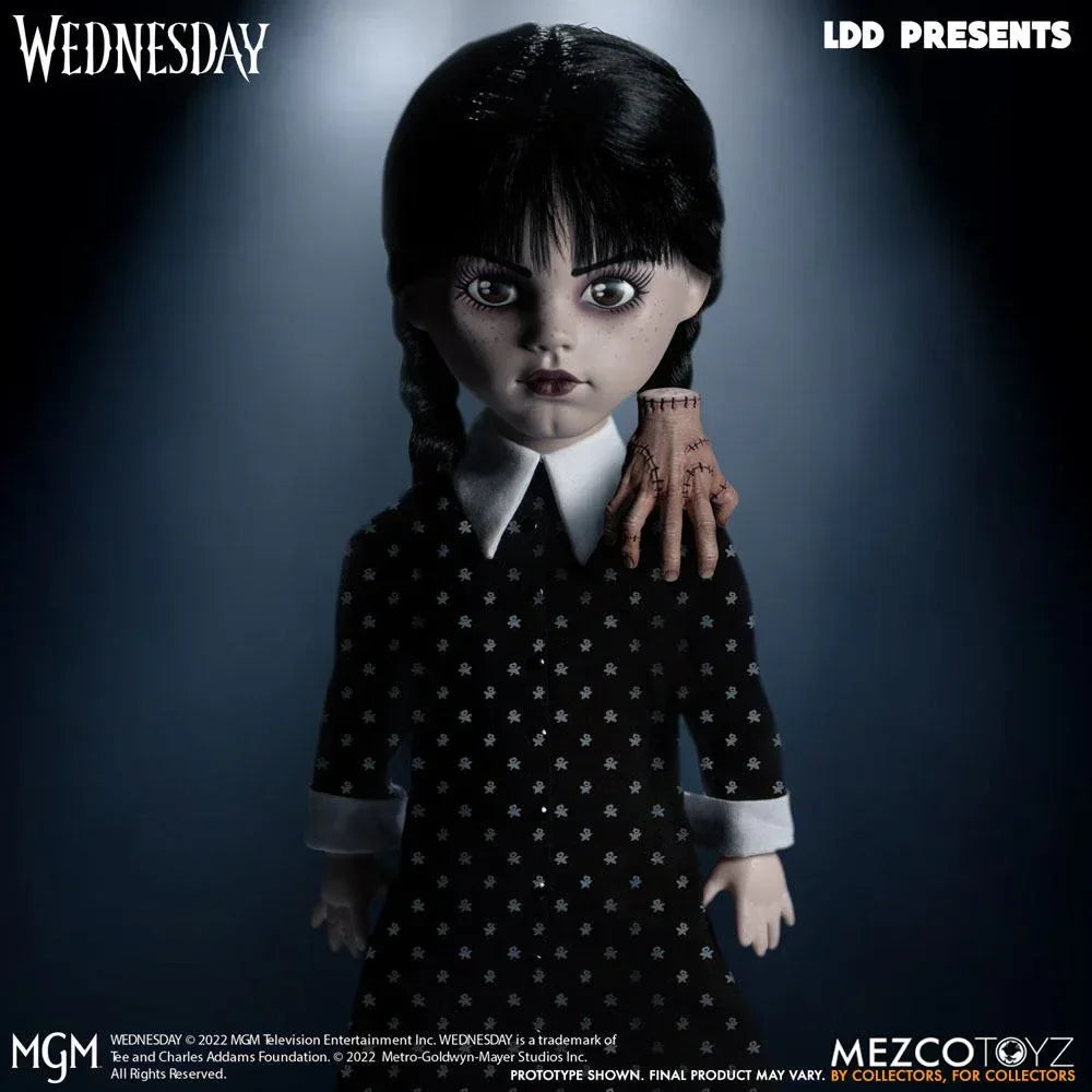 Wednesday Living Dead Dolls - Wednesday Addams 25 cm Mezco Toys