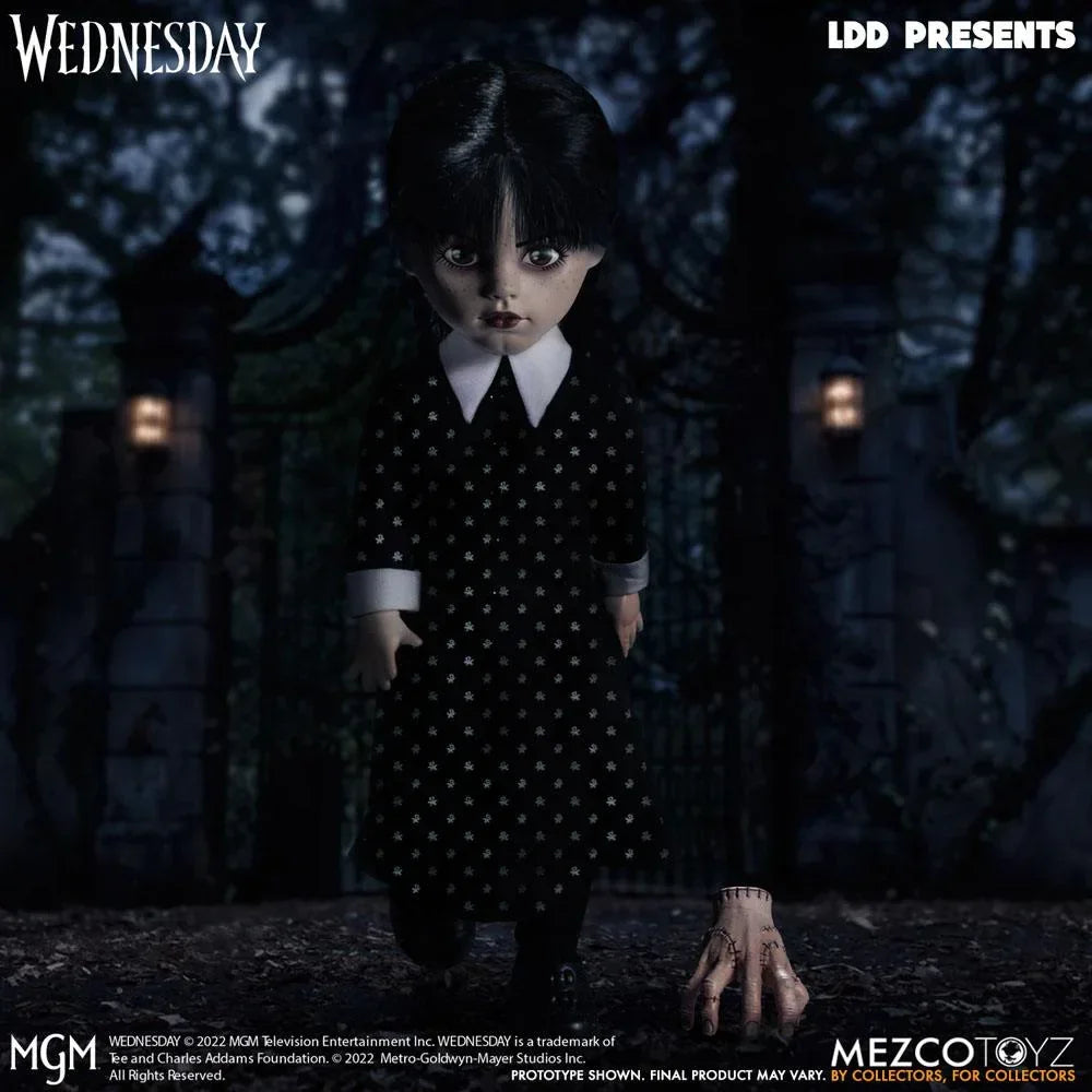 Wednesday Living Dead Dolls - Wednesday Addams 25 cm Mezco Toys