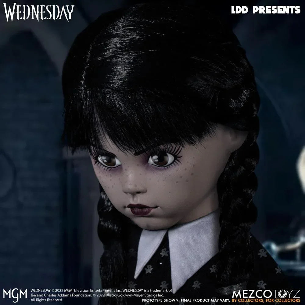 Wednesday Living Dead Dolls - Wednesday Addams 25 cm Mezco Toys