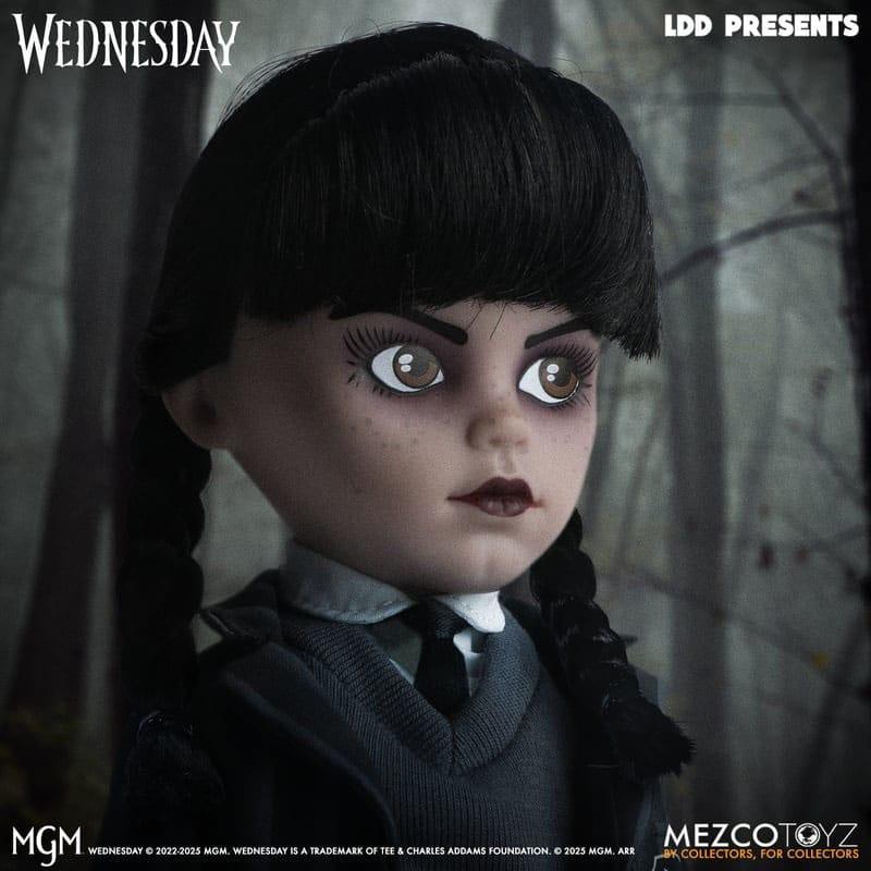 Wednesday LDD Presents Docka Wednesday Nevermore Academy Uniform 25 cm Mezco Toys