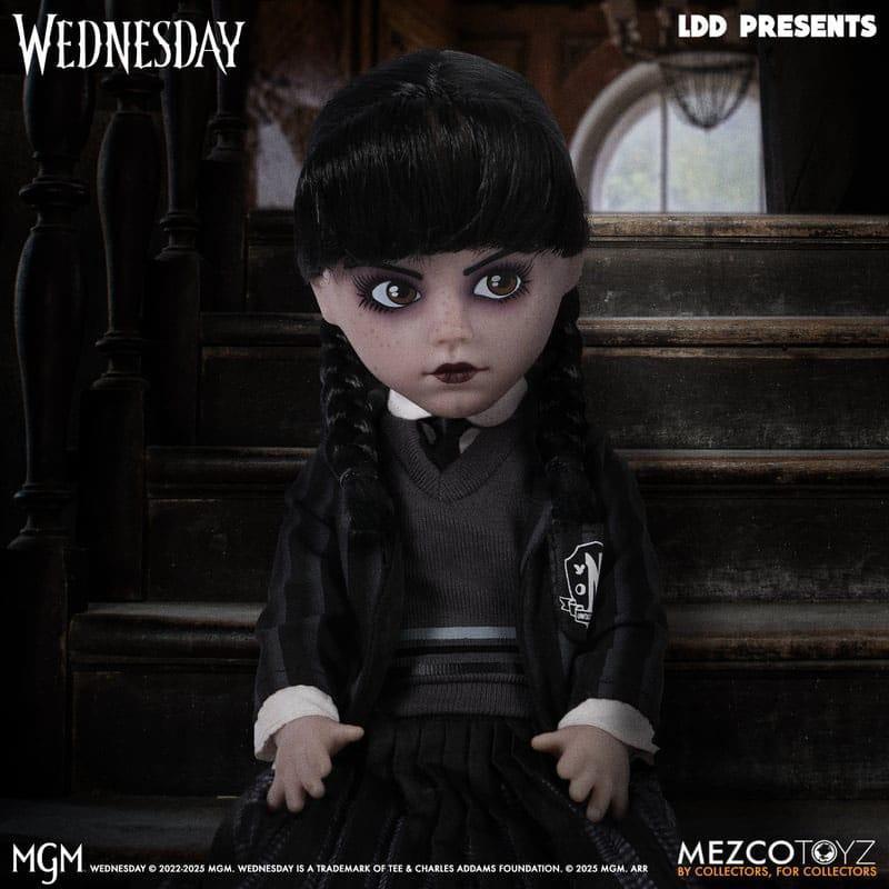 Wednesday LDD Presents Docka Wednesday Nevermore Academy Uniform 25 cm Mezco Toys