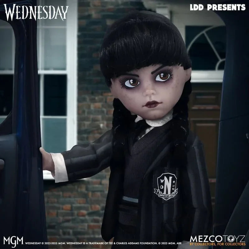 Wednesday LDD Presents Docka Wednesday Nevermore Academy Uniform 25 cm Mezco Toys