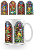 Legend of Zelda Mug Stained Glass - Högkvalitativ Keramisk Mugg Pyramid International