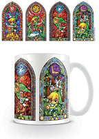 Legend of Zelda Mug Stained Glass - Högkvalitativ Keramisk Mugg Pyramid International