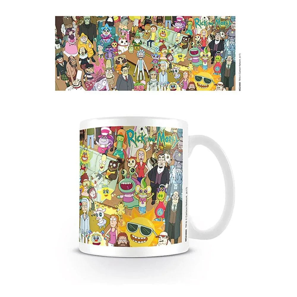 Rick and Morty Karaktärs Mugg Pyramid International