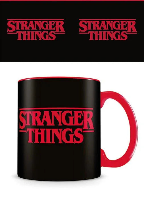 Stranger Things Mug Logo - Officiell Keramisk Mugg Pyramid International