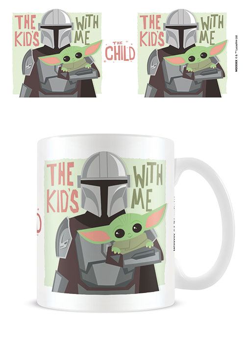 Star Wars The Mandalorian Mug The Kids With Me Pyramid International
