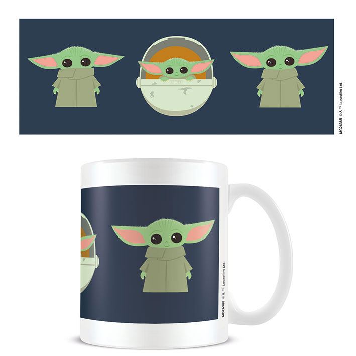 Star Wars The Mandalorian Mug Illustration – Högkvalitativ Keramisk Mugg Pyramid International