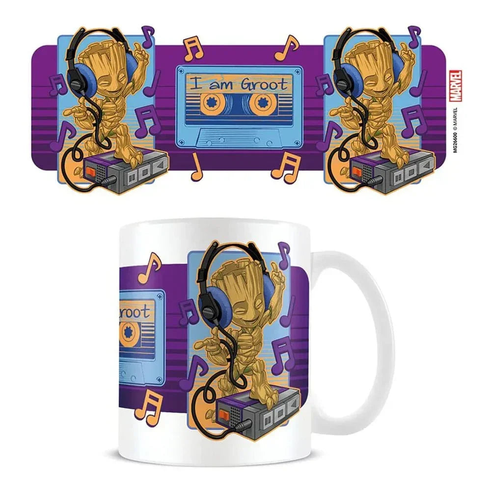 Marvel Mug Guardians of the Galaxy Groot Cassette Pyramid International