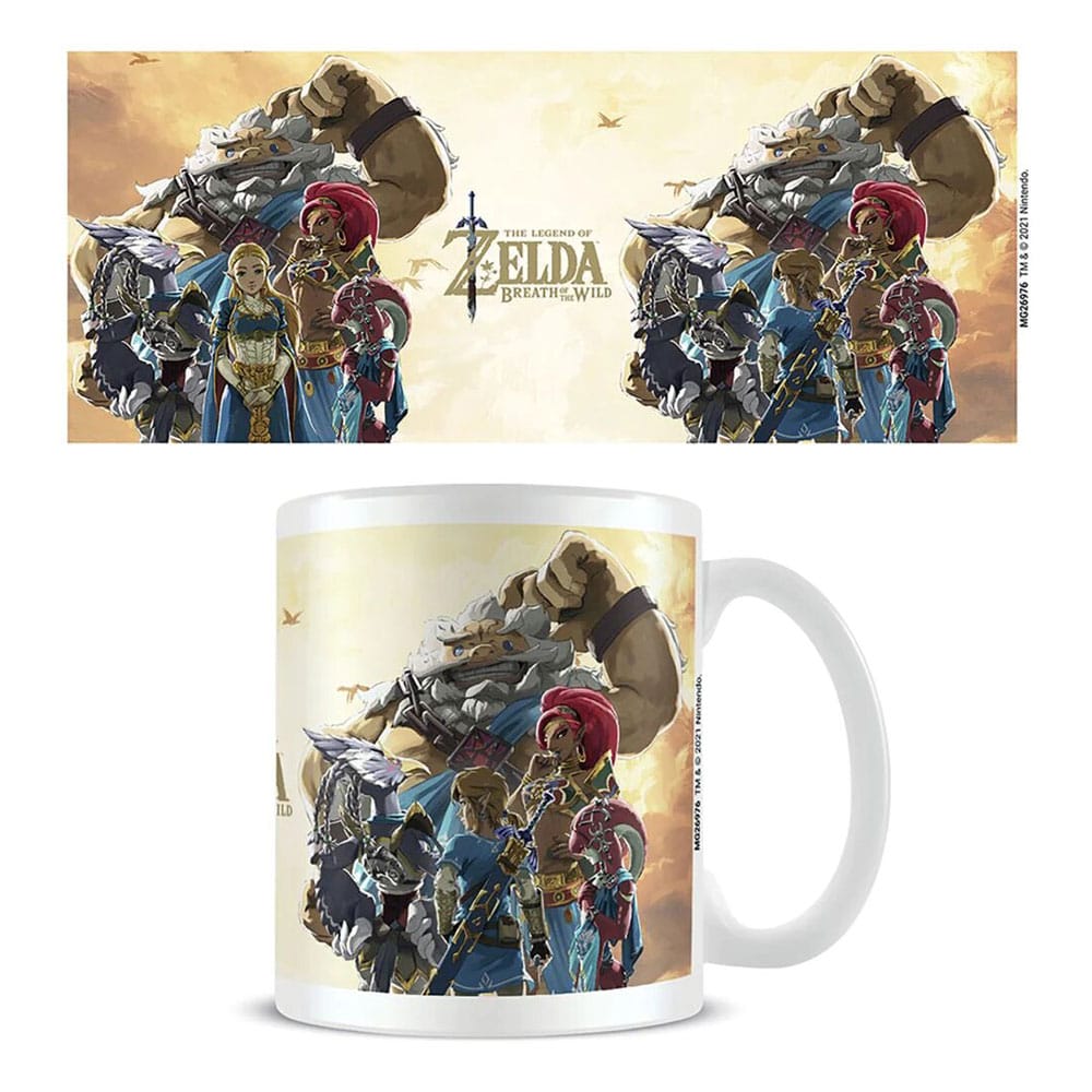 The Legend of Zelda Breath of the Wild Mug Champions Sunset Pyramid International