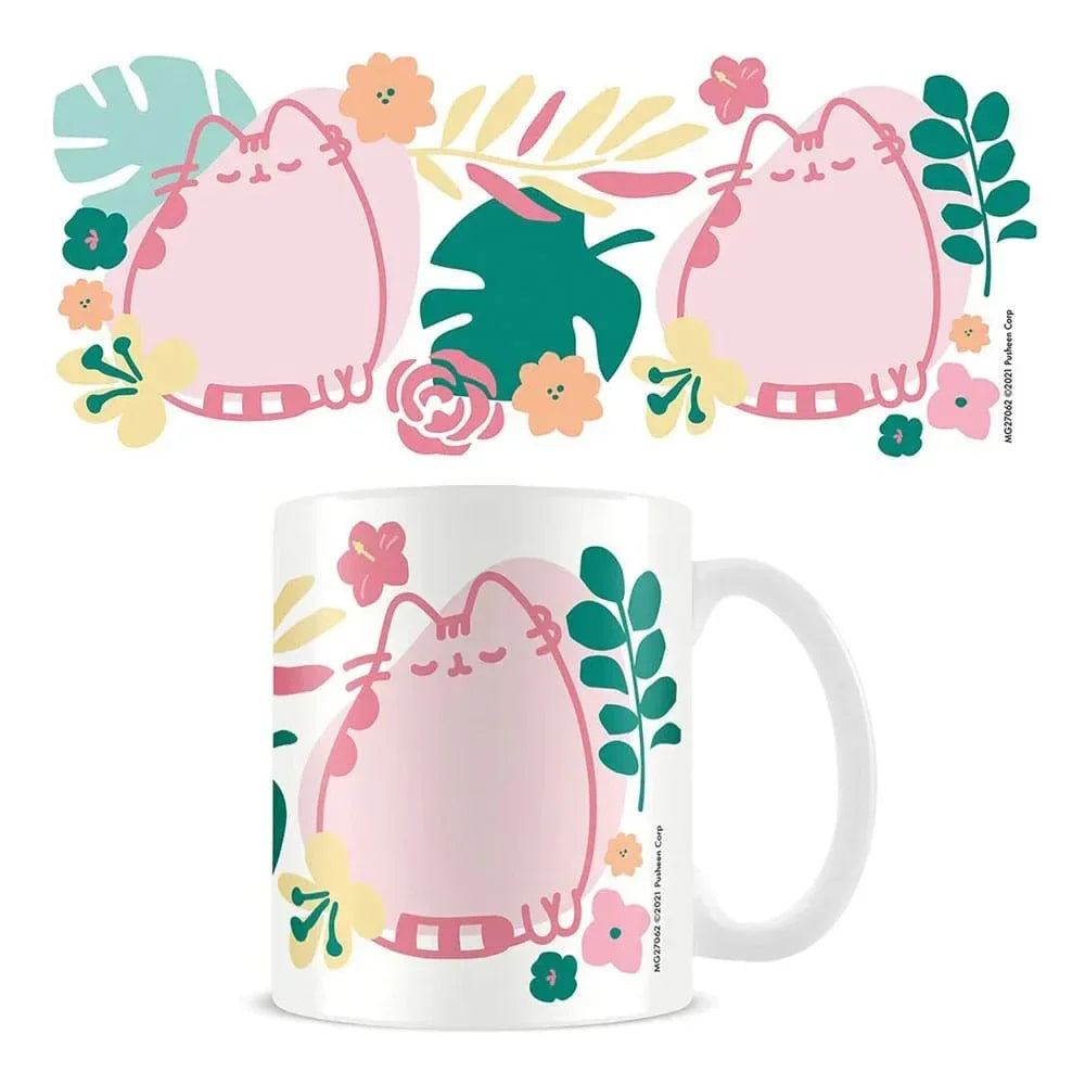 Pusheen Mug Tropical - Keramikkopp med tropiskt motiv Pyramid International