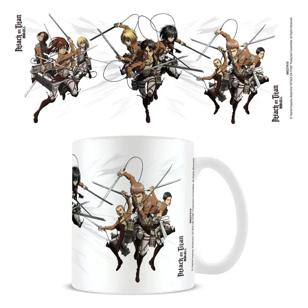 Attack on Titan Character Mug