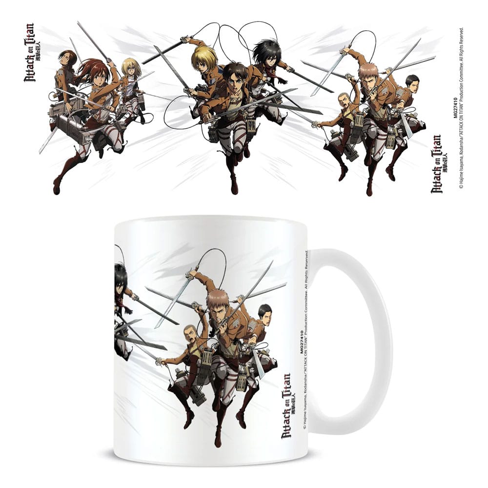 Attack on Titan Karaktärs Mugg Pyramid International