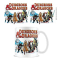 Dungeons & Dragons Mug Retro Group - Kvalitetskeramikkopp för Spelentusiaster Pyramid International