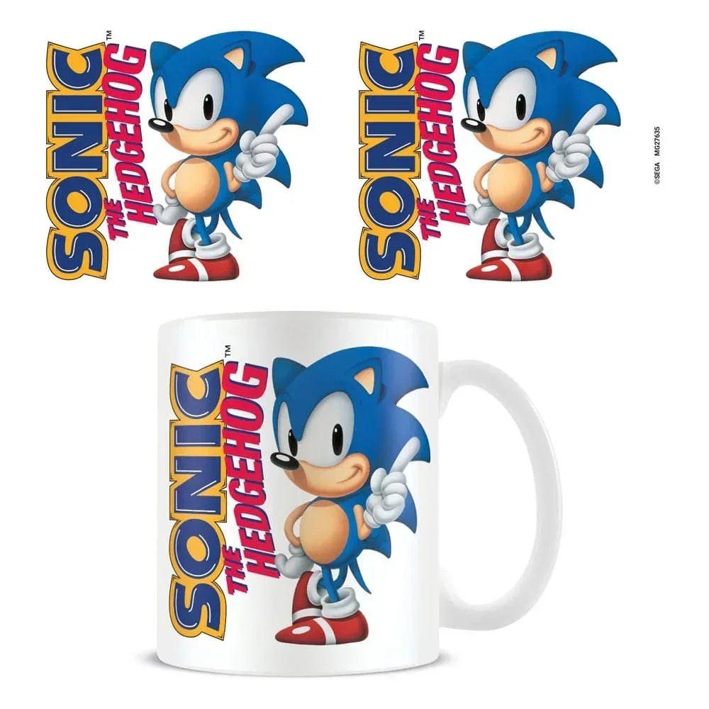 Sonic The Hedgehog Mug - Klassisk Spelikon Pyramid International