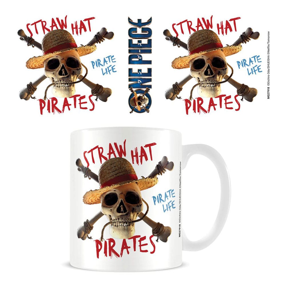 One Piece Live Action Mugg Straw Hat Pirate Emblem Pyramid International