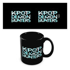 KPop Demon Hunters Mug K-Pop Logo - Högkvalitativ Keramikkopp Pyramid International