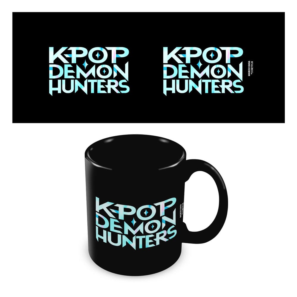 KPop Demon Hunters Mug K-Pop Logo - Högkvalitativ Keramikkopp Pyramid International