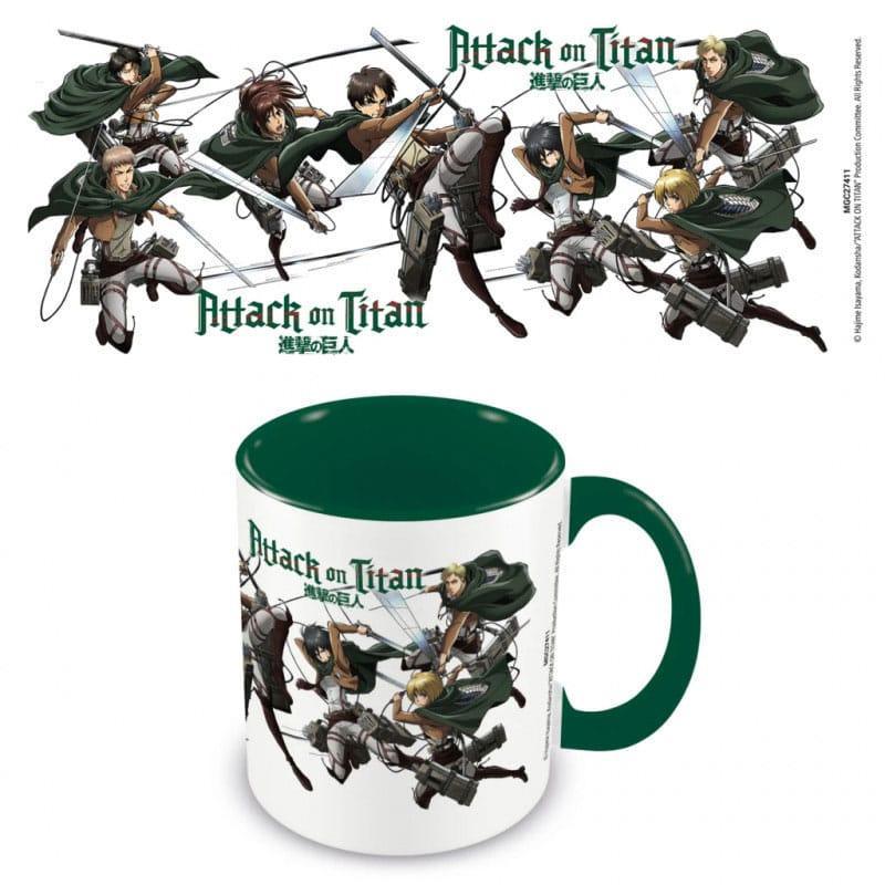 Attack on Titan Mug med Karaktärer från Säsong 3 Pyramid International