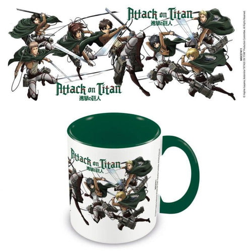 Attack on Titan Mug med Karaktärer från Säsong 3 Pyramid International