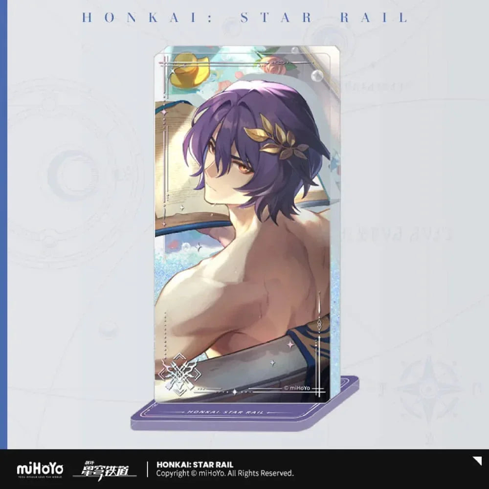 Honkai: Star Rail Ljuskon Kranse Acryl Ornament med Glitter: Dr. Ratio Dop av Ren Tanke 15 cm MiHoYo