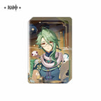 Genshin Impact Acryl Ornament med Glitter: Baizhu 8,5 cm MiHoYo