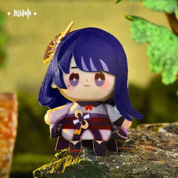 Genshin Impact Mini Plush Figur Raiden Shogun 10 cm MiHoYo