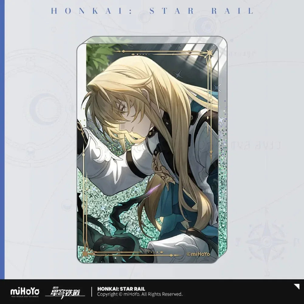 Honkai: Star Rail Light Cone Acryl Ornament med Glitter: Echoes of the Coffin, 9 cm MiHoYo